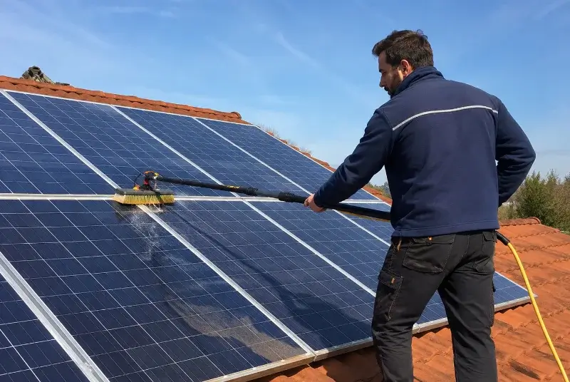 Nettoyage et entretien de panneaux solaires à Saint-Hilaire-des-Loges