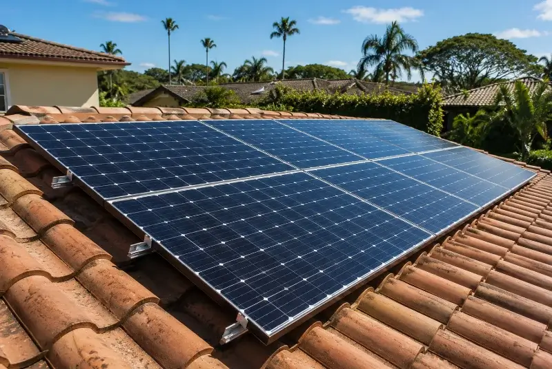Installation de panneaux solaires à Saint-Hilaire-des-Loges